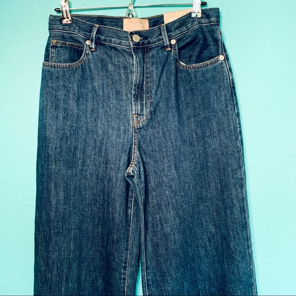 Everlane Super Soft Summer Wide Leg Jeans - Picture 3 of 16